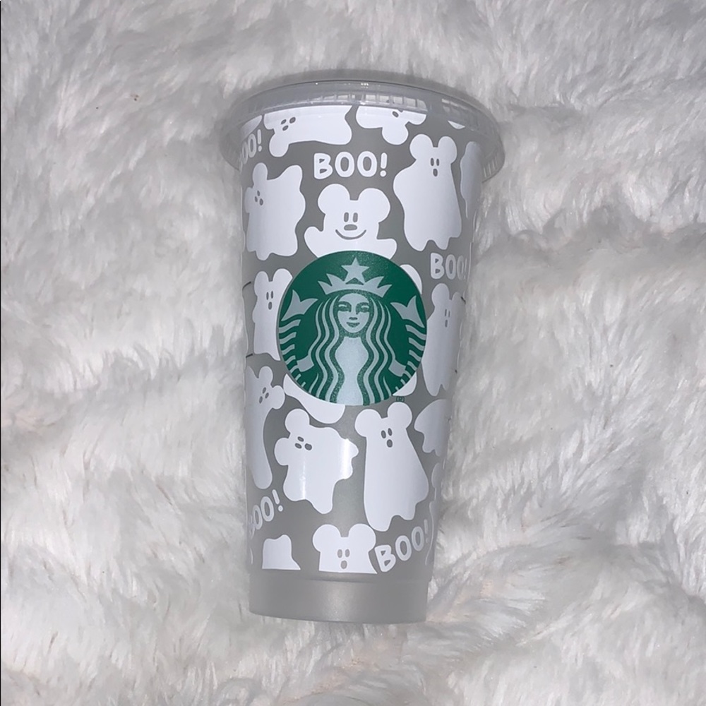 Customized Vinyl Tumbler Mickey Ghost
